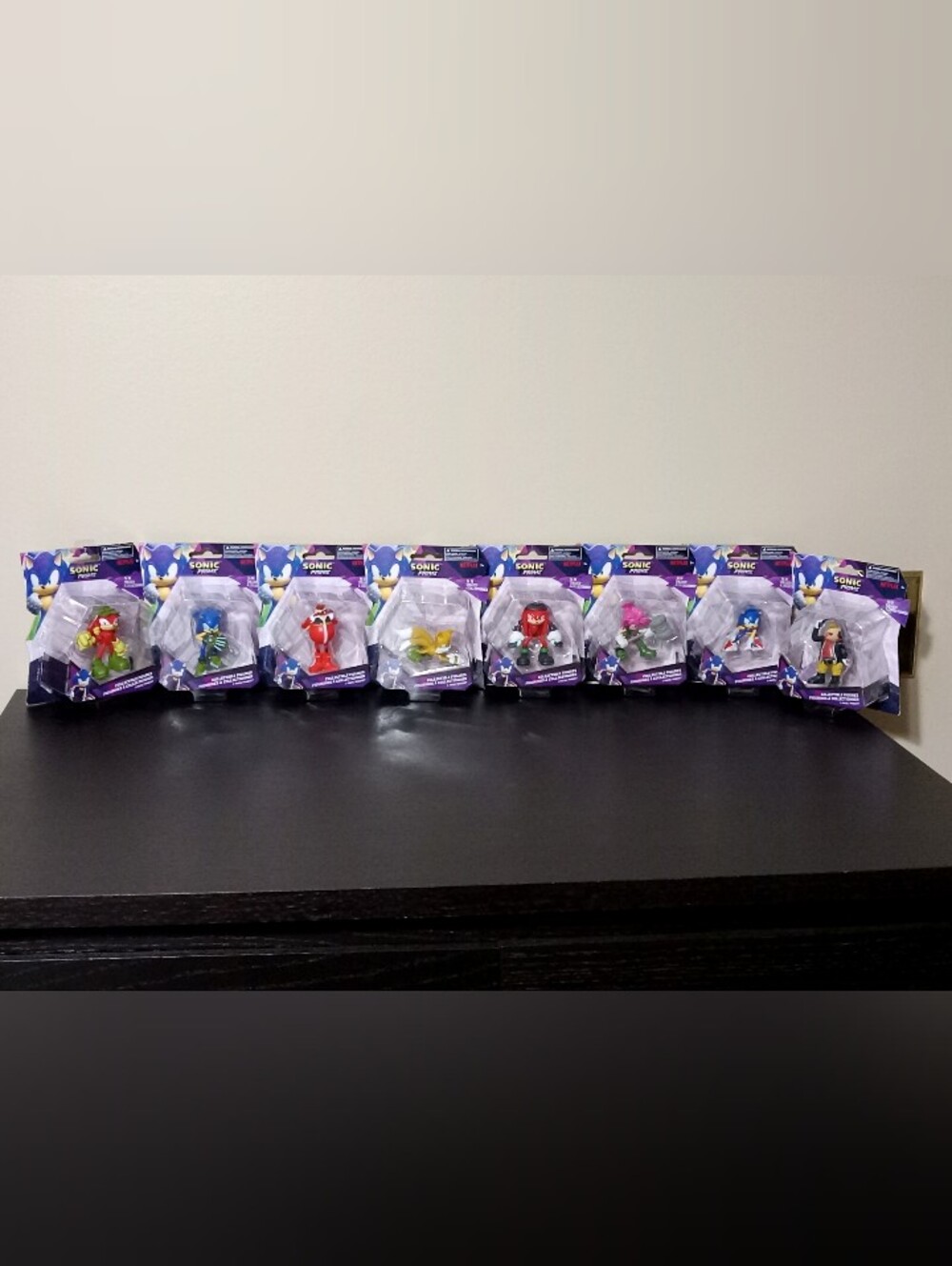 Sonic Prime Collectible Figures Lot of 8 - SEGA Netflix Series Brand New